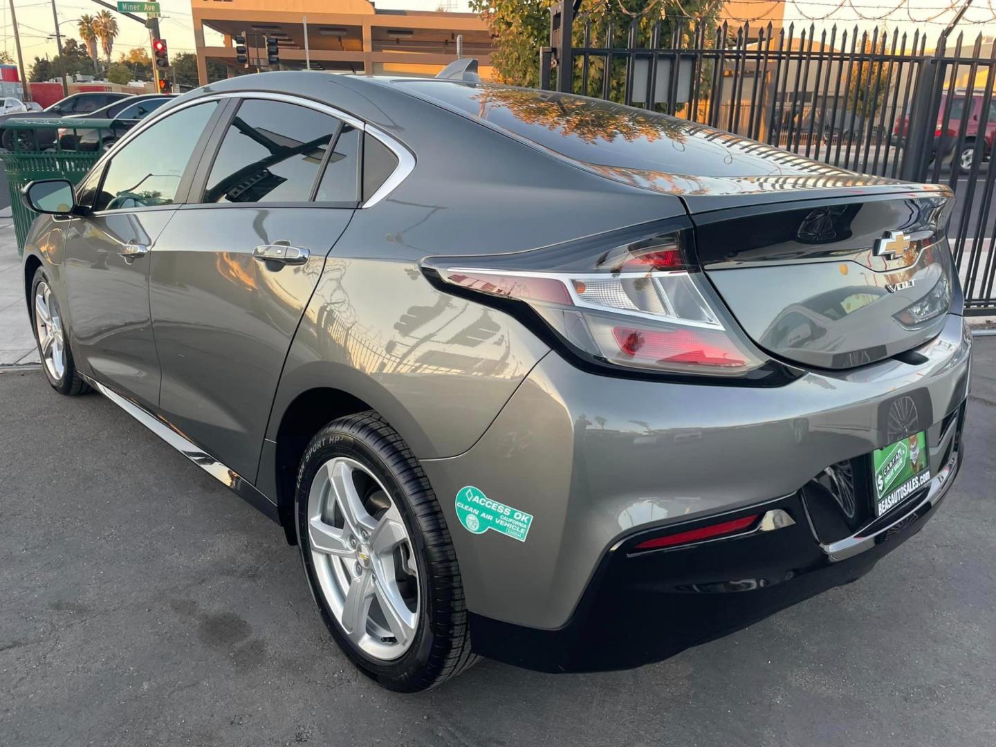 2017 GRAY /BLACK Chevrolet Volt (1G1RC6S58HU) , located at 744 E Miner Ave, Stockton, CA, 95202, (209) 944-5770, 37.956863, -121.282082 - Photo#13